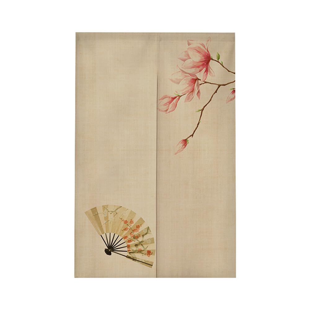 Bamboo Mat Japanese Noren Doorway Curtain Cotton Linen Chinese Style Door Curtain Window Treatment Tapestry Shading Decorative