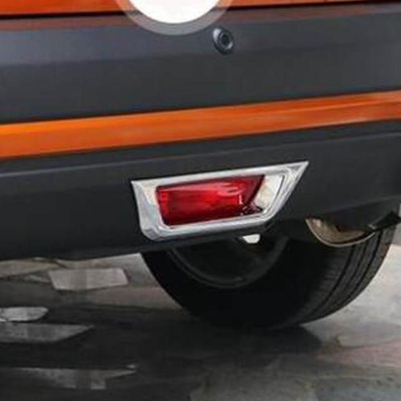 For Nissan Kicks 2017 2018 ABS Car Rear Brake Light Frame Decoration Trim Auto Exterior Accessories