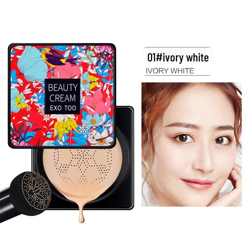 

Увлажняющий BB-кушон Kakashi - Грибная головка, Осветляет и маскирует