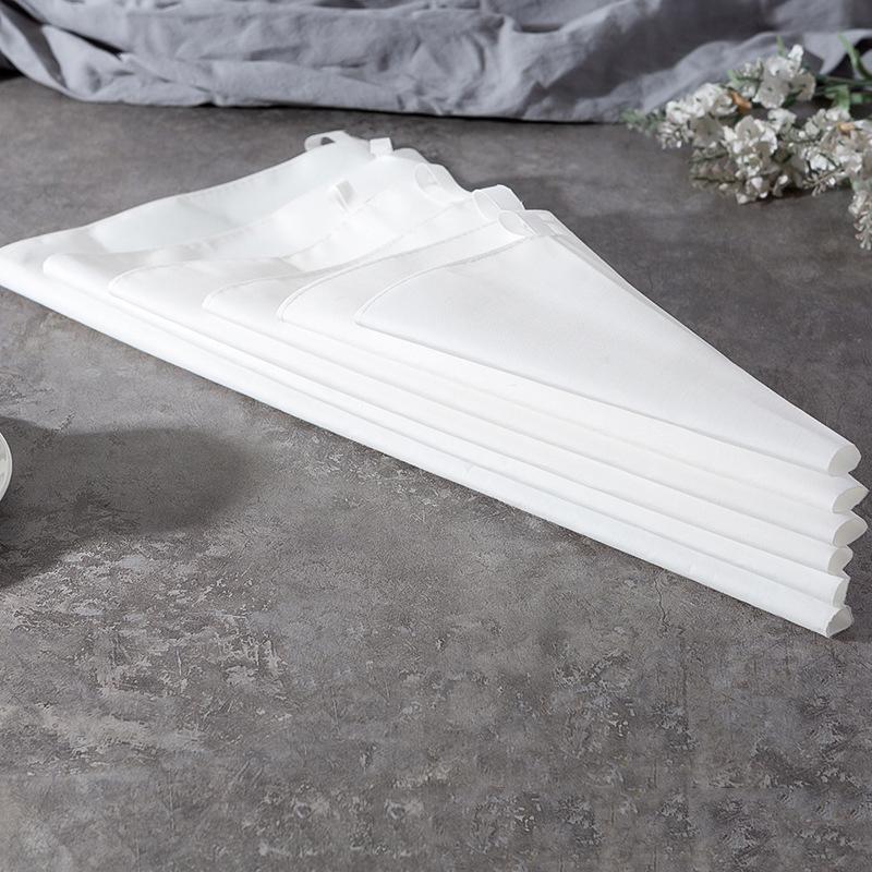 1 Stück Wiederverwendbarer Verdickter Wasserdichter Stoff Beständig Back Spritzbeutel-In Verschiedener Größe Für DIY Creme für Kuchen Dekoration