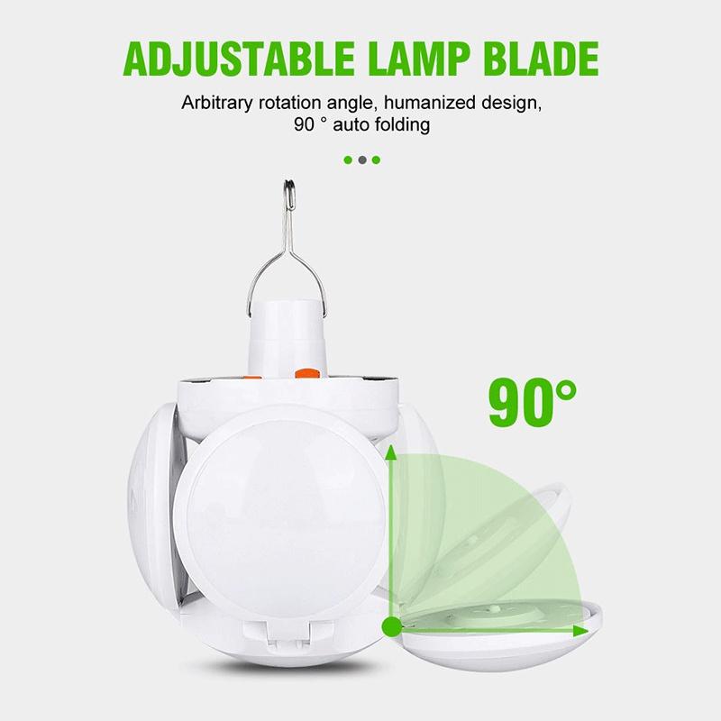 LED-Glühbirne, Solarleuchte, für den Außenbereich, wasserdicht, Notfall, Solar-/USB-Kabel, wiederaufladbare Glühbirne, Licht, Camping, Gartenbeleuchtung, Solarlampe