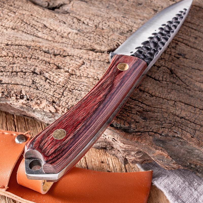 Stainless Steel Kitchen Boning Knife Handmade Fishing Knife Meat Cleaver Cutter Butcher Knife Cutter
