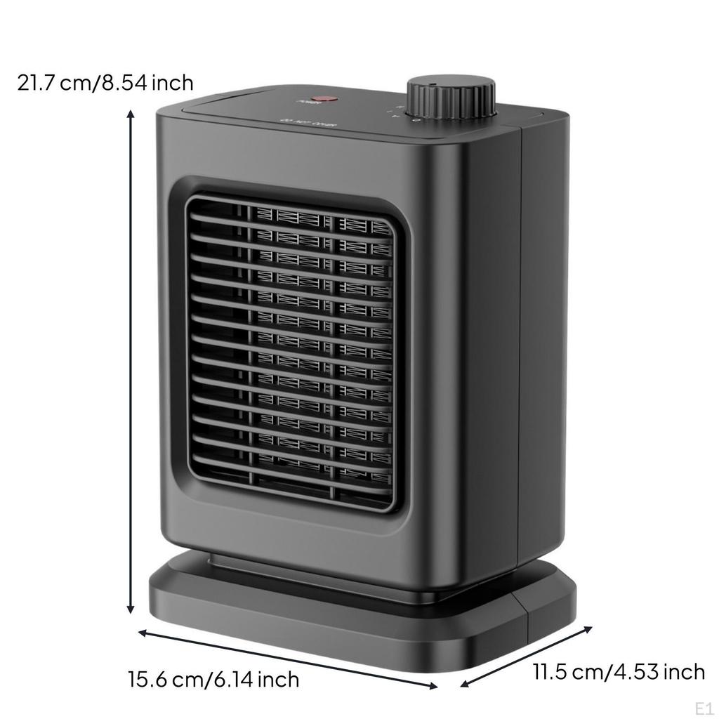 Desktop Heater with Ceramic | Quiet 36dB Low Noise, Desk Heater, for Study Room