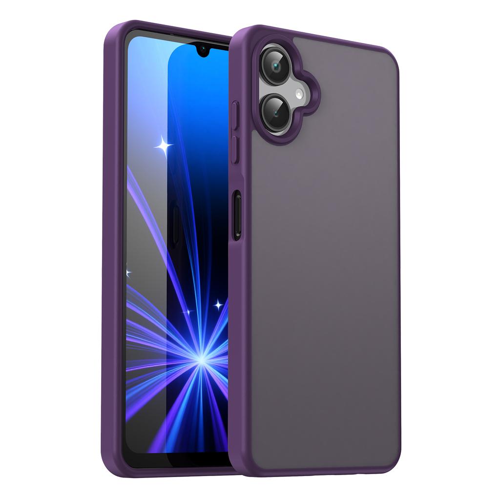 For Samsung Galaxy A06 4G/5G Case Skin Touch Matte Anti Drop TPU PC Phone Back Cover