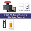 4K 3840*2160P Dash Cam WIFI GPS Mini CAR DVR Front And Rear 2.5K Dual Lens Black Box Room Camera Night Vision 24H Parking
