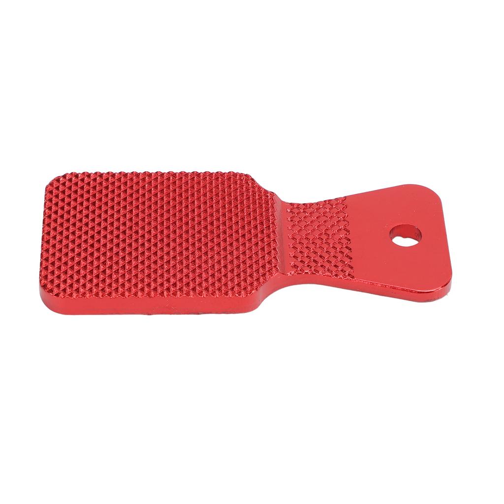 Pool Cue Tip Tapper Aluminum Ergonomic Fan Shaped Pool Cue Stick Tip Sander for Billiard Cue