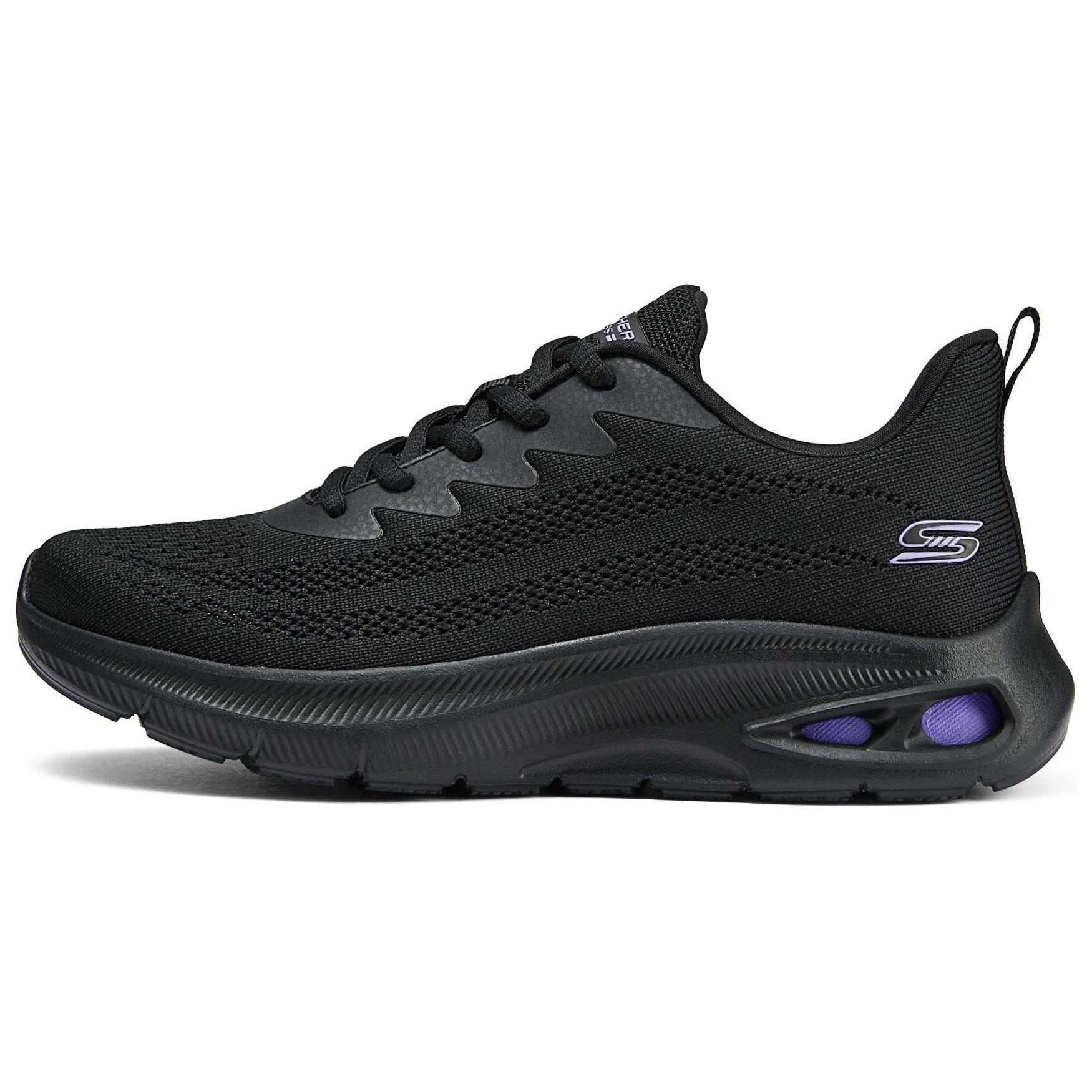 Skechers Comfortable Versatile Fashion Outdoor Shock Absorbing Sweat Absorbing Low Top Casual Shoes Women sneakers Black 117441-BBK 39