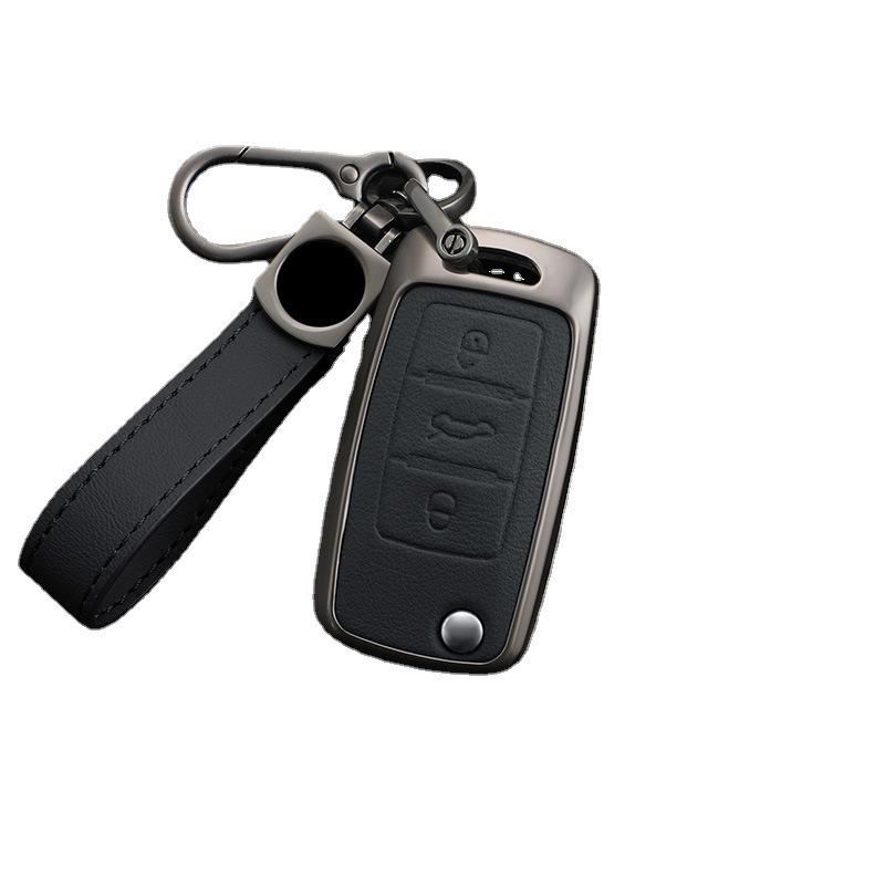 Compatible Car Key Cases & Buckles for Volkswagen: Lavida, T-Roc, Lamando, Tayron, Sagitar, Tiguan, Polo, Tharu