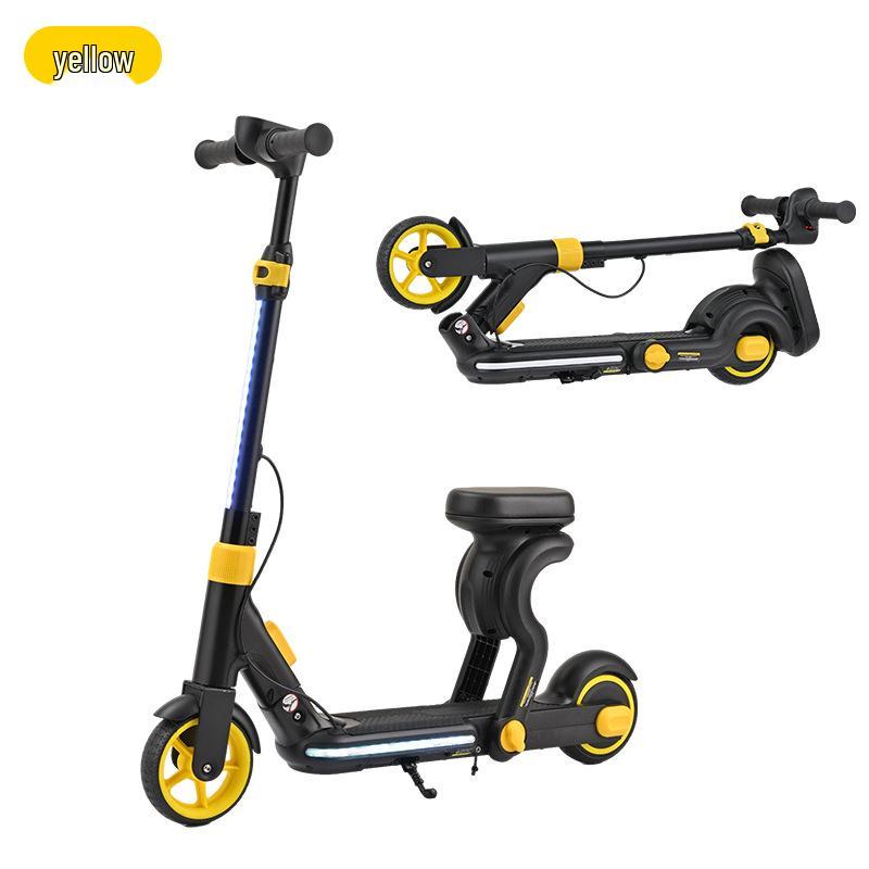 Cross-Border Kids' Two-Wheeled Electric Scooter - Lightweight New Model for Outdoor Tourism & Scenic Areas