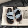 Woman Slippers 2026 Summer Flat Flip Flops Outdoor Beach Vacation Sandals Female Open Toe Lightweight Comfort Fashion Slippers