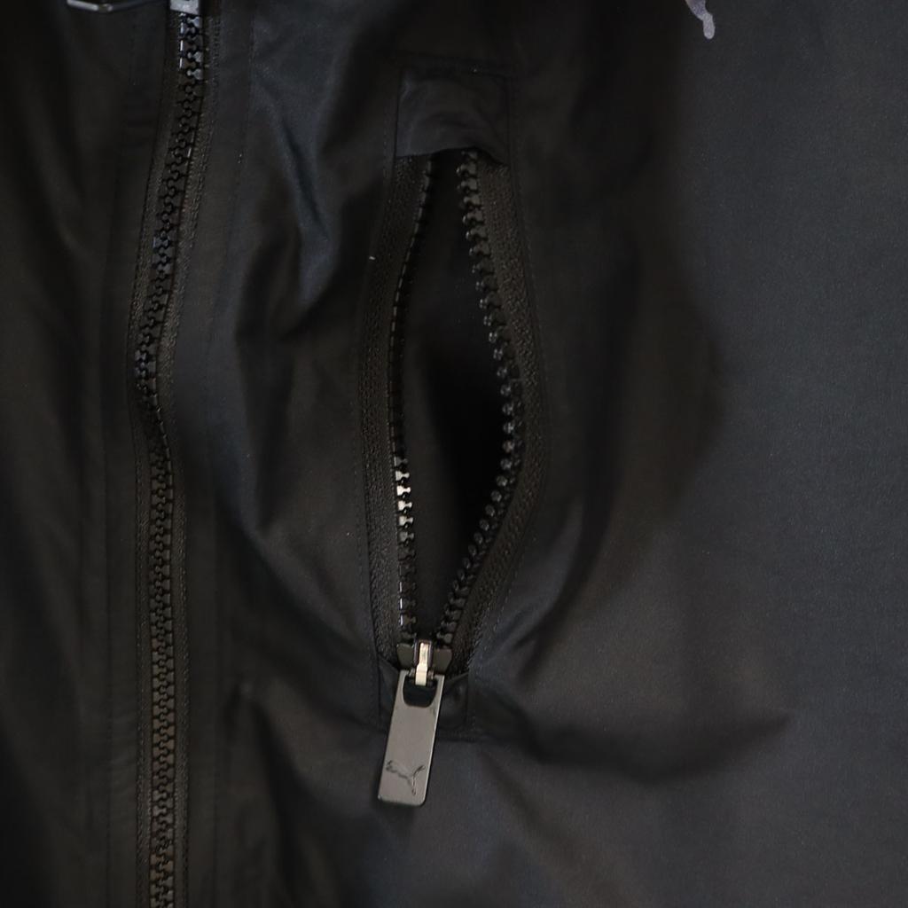 Puma Long Mountain Parka L Black Women Used