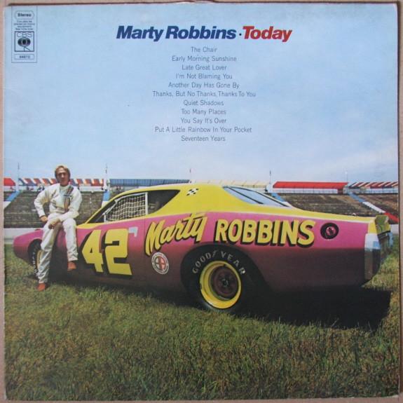 

LP Record MARTY ROBBINS - Today CBSS64810 CBS 1972 UK Folk Used