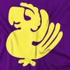 Legends of the Hidden Temple Mens Purple Parrots T-Shirt
