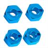 AEF2-4Pcs For MJX 1/14 1/16 14210 14303 16207 16208 Remote Control Car Accessories 12Mm Hex Connector