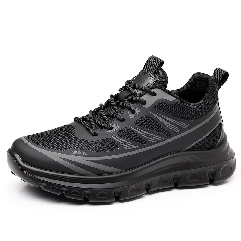 Men's Thick-Soled Breathable Sports and Casual Shoes Non-Slip Shock-Absorbing Outdoor Hiking Shoes