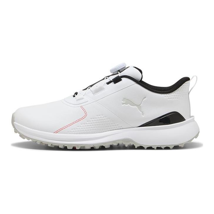 Puma Fusion Grip Synthetic Leather Lightweight Stable Rebound Comfortable Breathable Spikeless Disc Golf Shoes Men Golf Shoes 314082-01