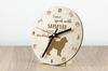 Samoyed, Bjelkier, Samoiedskaya Sobaka - clock with dog, wooden clock with engraving, personalised clock by Art-Dog