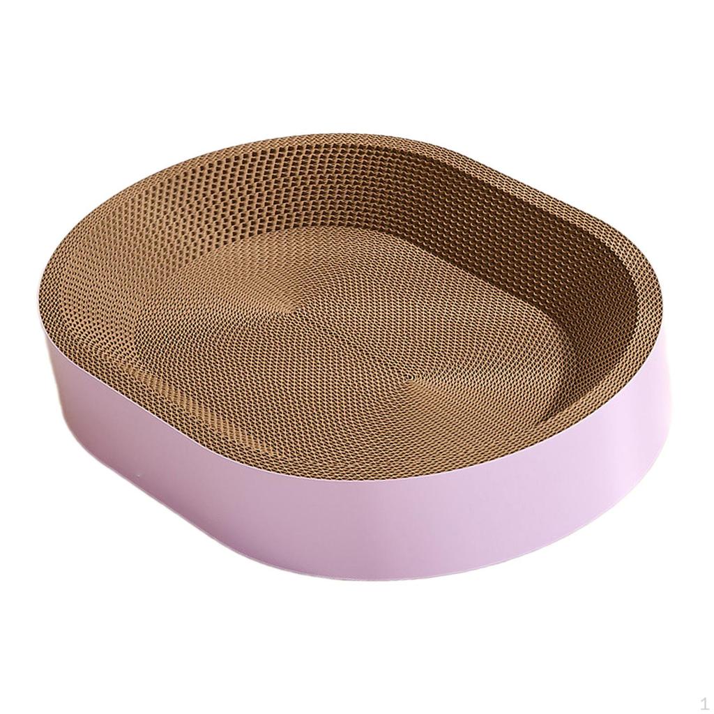 Cardboard Cat Scratcher Bed Scratch Pad Nest Sleeping Rest Lounge for Small Medium Large Cats