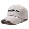 1pc Soft Retro Letters Baseball Caps for Women,solid Color Embroidered Sun Hat Adjustable Men Sports Peaked Cap Trucker Dad Hats