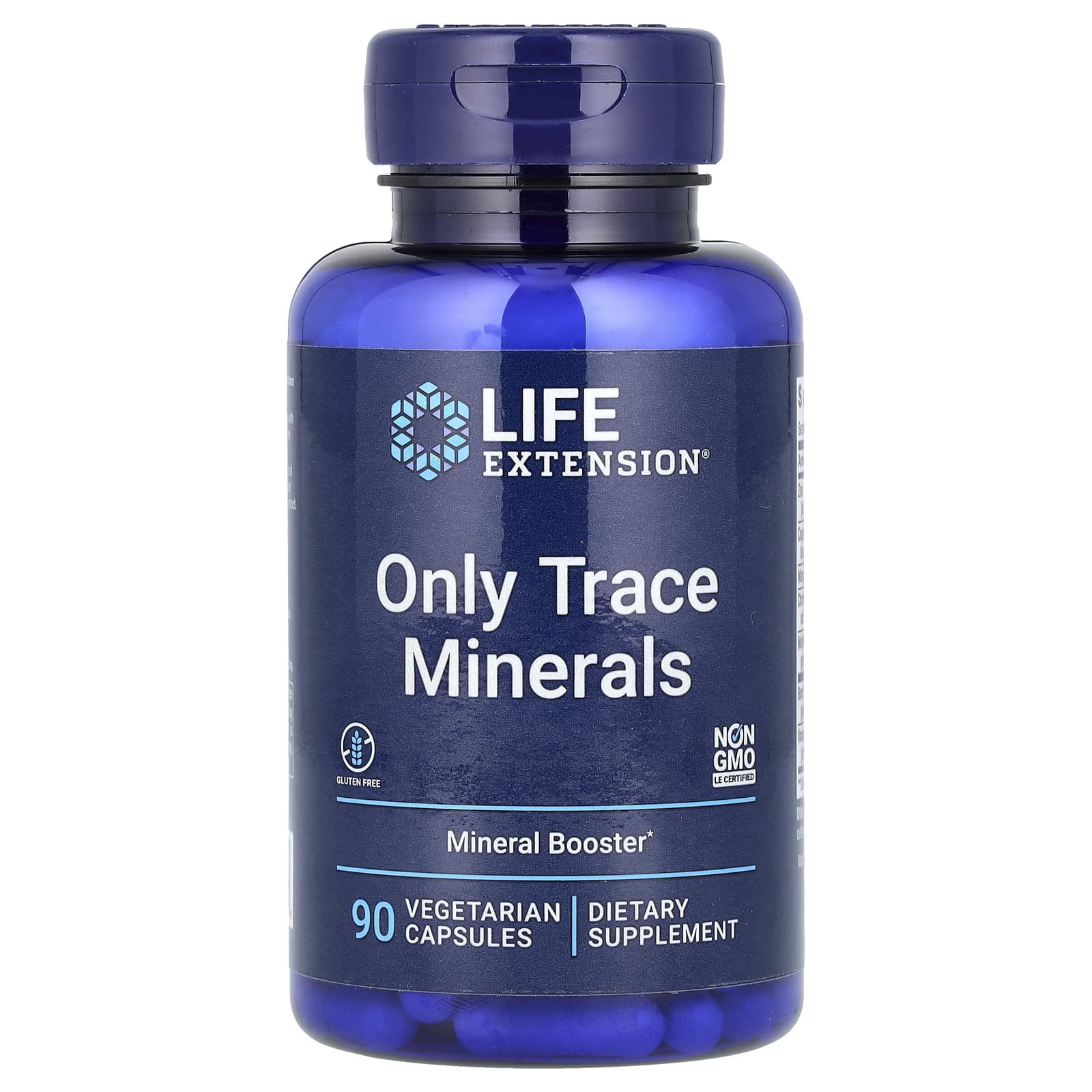 

Only Trace Minerals, Veggie Capsules, 90