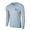 PELAGIC T-shirt da Pesca Manica Lunga Girocollo Protezione Solare Sensazione di Seta Ghiacciata Traspirante Casual Sportiva per Luya