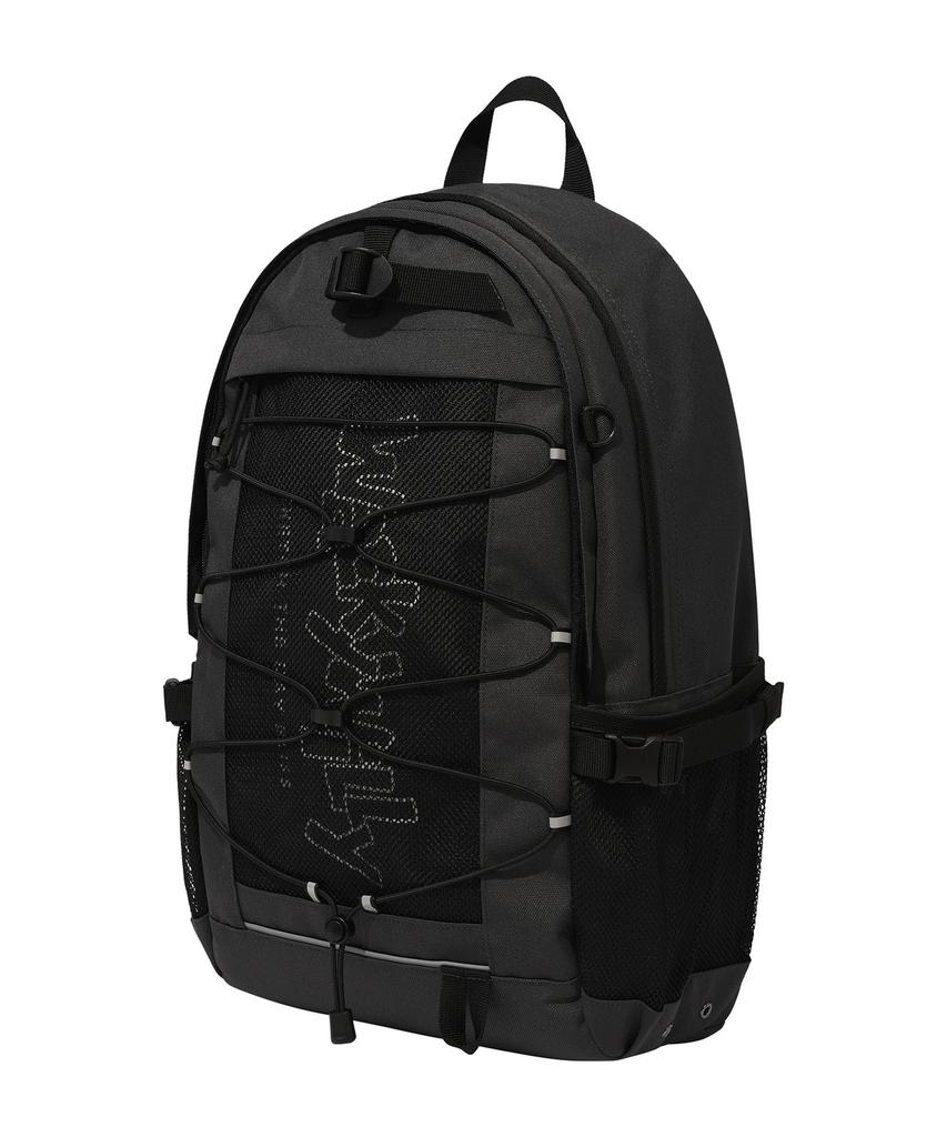 Wacky Willy [25Ss] Mesh String Backpack Charcoal