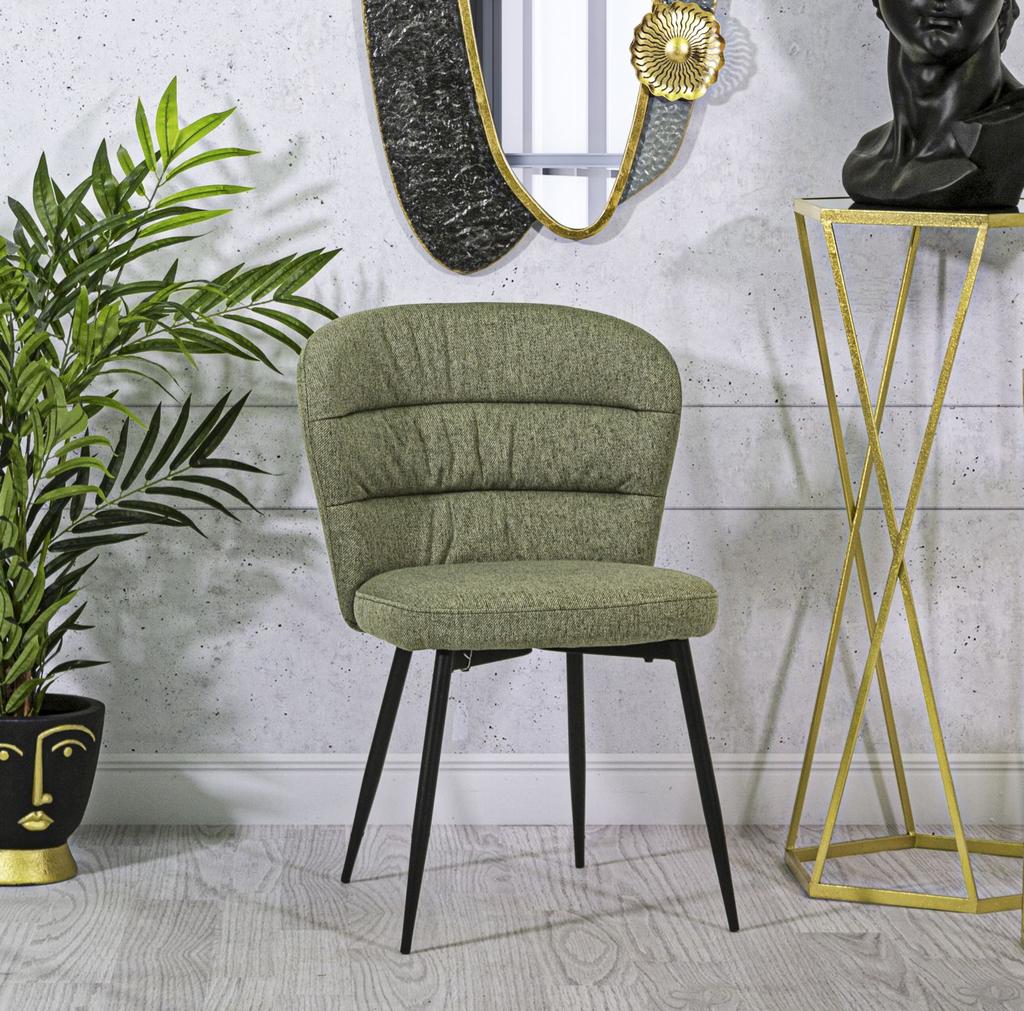 Chair Losanna Green Set 2 Pz Cm 58X60,5X85