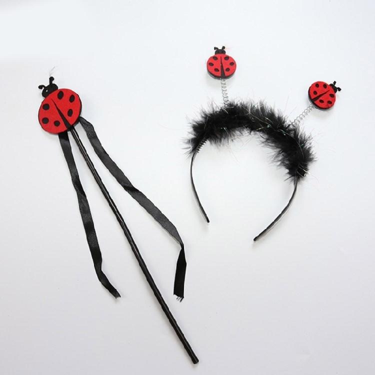 Ladybirds Wing Tutus Magic Wands Animal Cosplays Costumes Halloween Party Supply