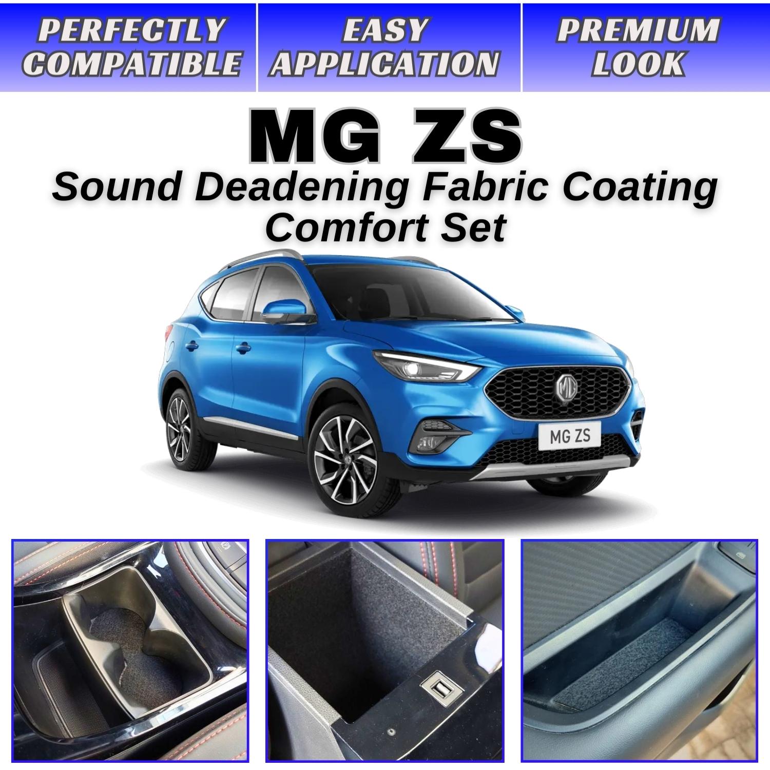 

For MG ZS - Sound Deadening Fabric Coating Comfort Set – Soundproofing & Acoustic Control for a Quiet Noise-Free Drive