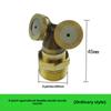 Fine Mist High-Pressure Copper Nozzle for Dust Control and Cooling In Construction and Agriculture