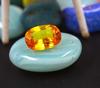 8.70 Carat Excellent Oval Shape Orange Sapphire Certified Sri Lanka Gemstone SN30