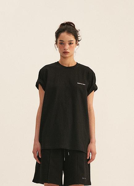 Mtot Printed Short Sleeve T-Shirt(Black) L(2)