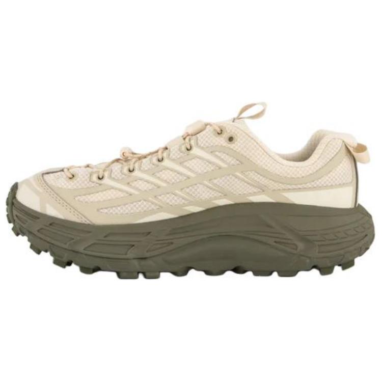 HOKA Mafate Three2 Oat Milk Eucalyptus Unisex Sneakers Cream 1141572-OLY