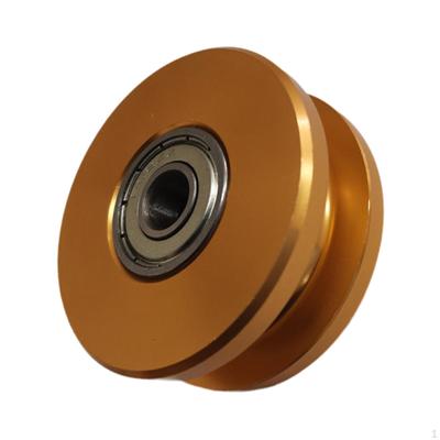 Fitness Bearing Pulley Wheel Accessory 10 Mm Inner Diameter Convenient Install Workout Exercise Wear