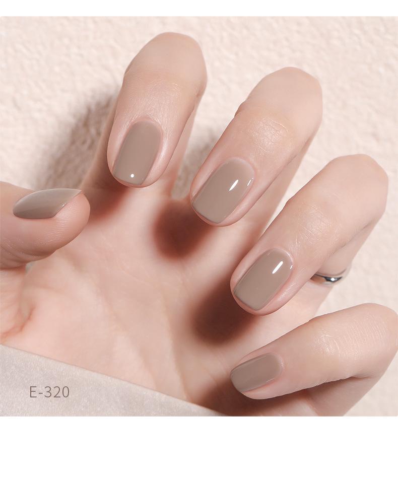 Gaoy Transparent Nude Jelly Gel Nail Polish 2025 - New Translucent Nude Color for Professional Use