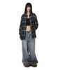 OPENYARD(OY) Dust Check Shirt - Black