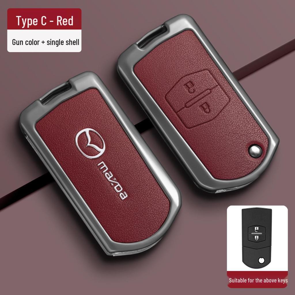 Suitable for Mazda 3 Axela, CX5, CX4 Atenza, Mazda 6, and Other Car Accessory Key Covers.