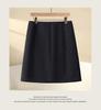 2024 New Gray High Waist A-Line Sequin Tweed Bodycon Mini Skirt for Women - Autumn/Winter Bestseller