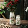 Retro Pastoral Ceramic Vase Home Furnished Ice Cracked Flower Pot Decorative Dry Flower Hydroponic Flower Arrangement Device