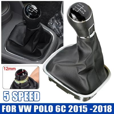 Für VW Volkswagen Polo 6C 2015 2016 2017 2018 Auto-Styling Neuer Manueller 5-Gang-Schaltknüppel Schalthebel Schaltknauf