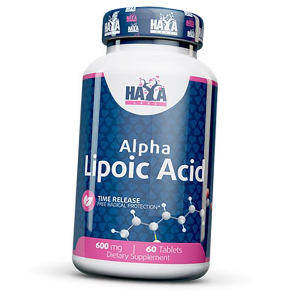 

Альфа ліпоєва кислота з уповільненим вивільненням, Alpha Lipoic Acid Time Release 600, Haya 60таб (70405002) 60tab