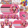 Decoração de Festa de Aniversário Circo Digital Utensílios de Mesa Copo Prato Balão Topper de Bolo Suprimentos para Eventos Infantis Lembrancinha de Chá de Bebê