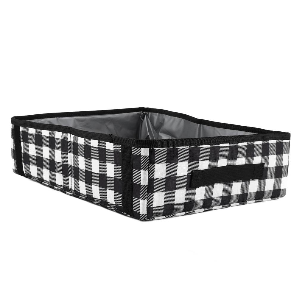 Portable Litter Box Lightweight Waterproof Collapsible Travel Cat Litter Box for Cats