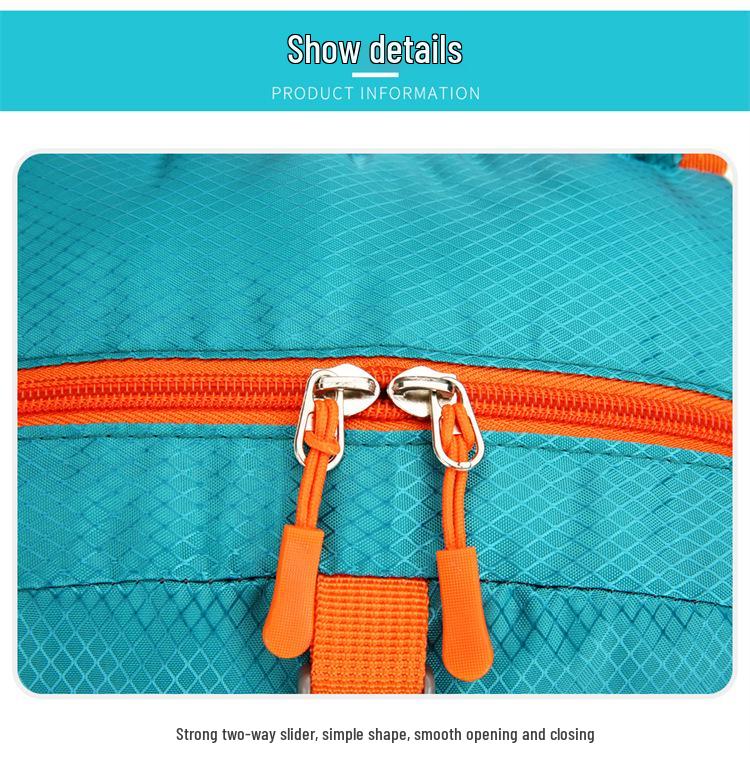 Large-Capacity Minimalist Unisex Foldable Outdoor Backpack for Students