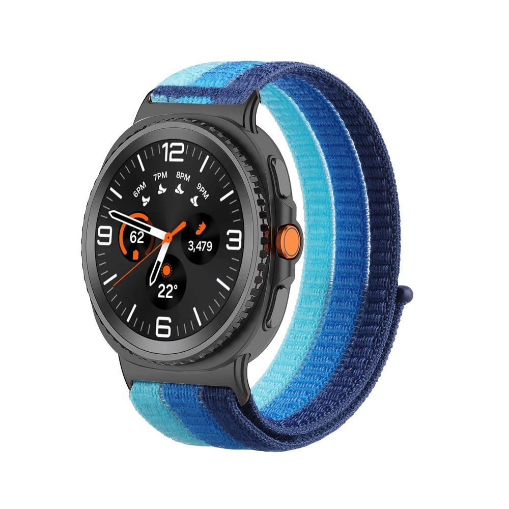 New Nylon Woven Band For Samsung Galaxy Watch 9/8 40mm 44mm Velcro Sport Watch Strap for Samsung Galaxy Watch 8 Classic 46mm Strap