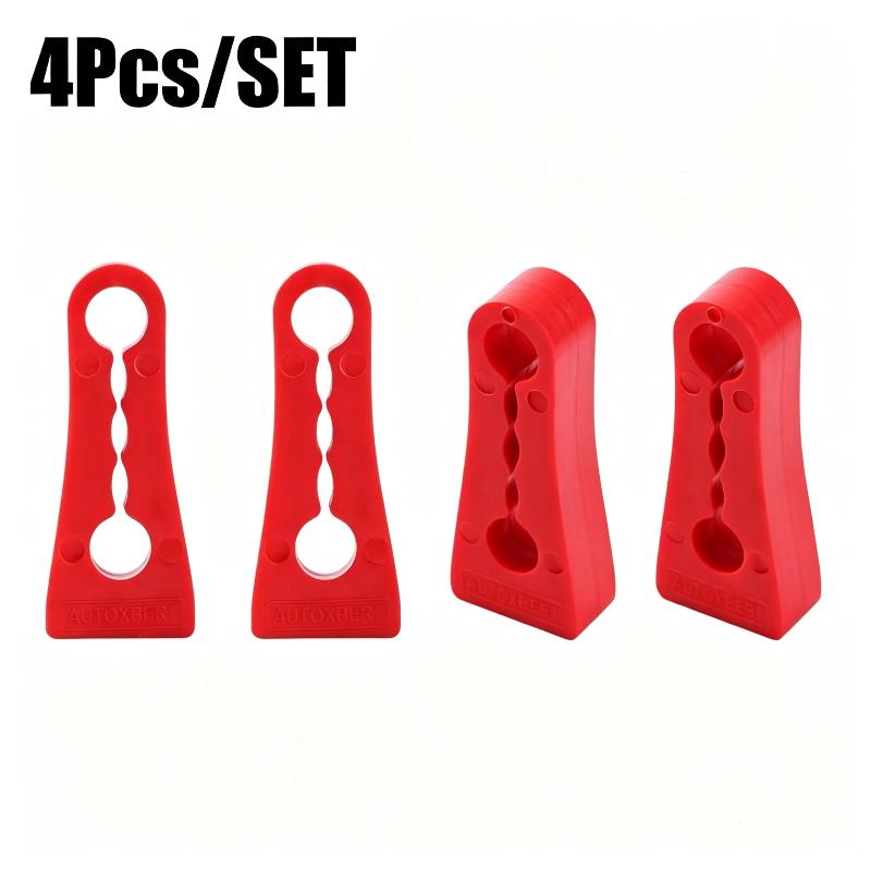4Pcs Universal Car Door Lock Damper Buffer For Deadener Seal Shock-Absorbing 2004 2020 2023 2024