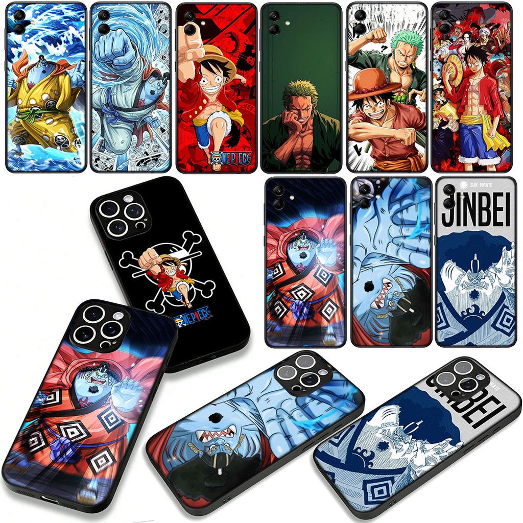 Zoro Jinbe ONE PIECES Luffy Cover Phone Case for Xiaomi Redmi 15C 15 A4 A5 9A 9T 10A 10C 9C NFC 14C Note 11 9 10 Pro 8T