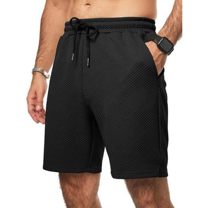 Mens Casual Drawstring Sports Shorts With Pockets S