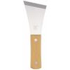 Intec Kaneki Wooden Handle Triangular Leather Stand, Blade: Stainless Steel, Handle: Natural Wood (White Wood), Japan, DKW03