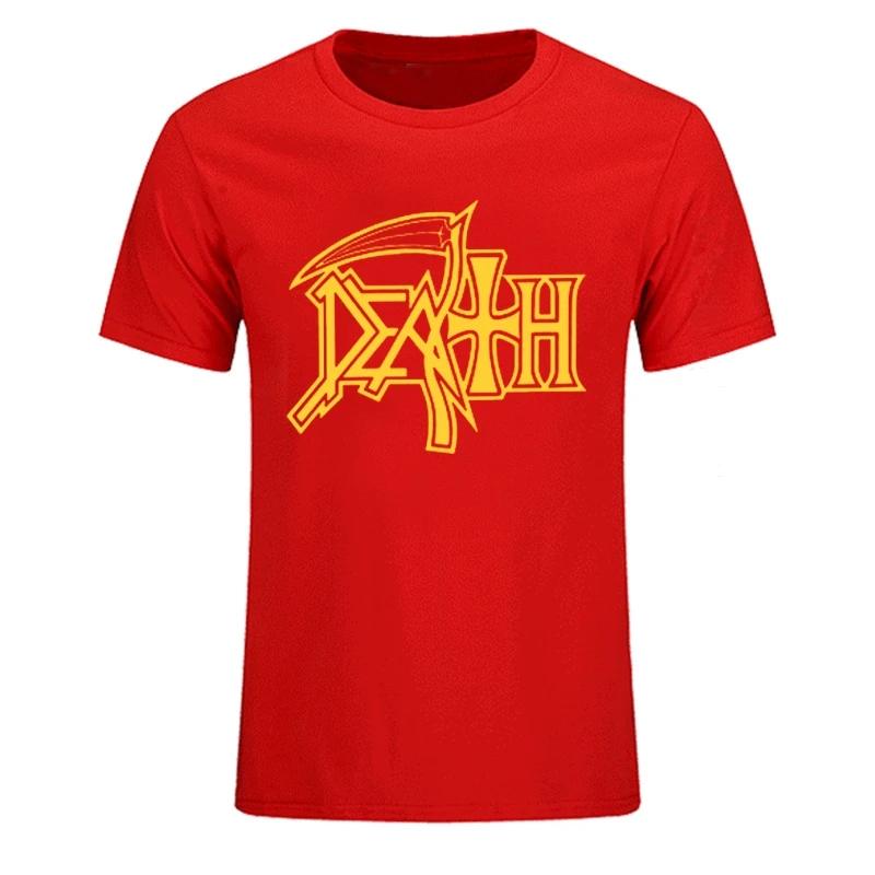New DEATH ROCK BAND HEAVY METAL Men T-shirt Casual Round Neck Oversized Cotton T Shirt Birthday Gift Tshirt Fashion Streetwear